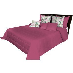 DomTextilu Kvalitný prehoz na posteľ ružovej farby Šírka: 75 cm | Dĺžka: 220 cm 44112-206960