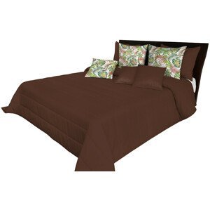 DomTextilu Kvalitný prehoz na posteľ čokoládovej farby Šírka: 200 cm | Dĺžka: 210 cm 44122-207360