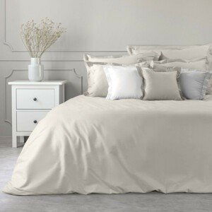 domtextilu.sk Kvalitná bavlnená posteľná obliečka na palón v béžovej farbe 44689-208623