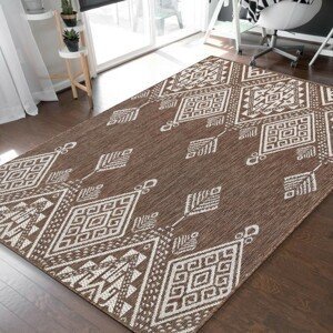 domtextilu.sk domtextilu.sk Unikátny koberec s moderným geometrickým vzorom 45441-215296  45441-215296 Hnedá