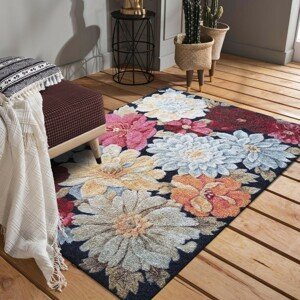 DomTextilu Očarujúci koberec s kvetinovým vzorom 160 x 220 cm