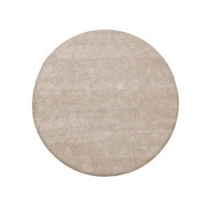 DomTextilu Moderný okrúhly koberec v béžovej farbe 64657-238576