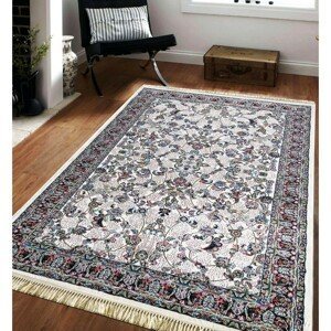 DomTextilu Luxusný vintage koberec v béžovej farbe s dokonalým farebným vzorom 65920-239750