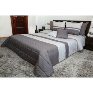 domtextilu.sk Luxusné prehozy na posteľ v sivých farbách Šírka: 240 cm | Dĺžka: 260 cm 6837-124716