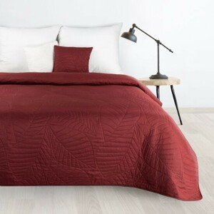 DomTextilu Moderný prehoz na posteľ Boni červenej farby Šírka: 200 cm | Dĺžka: 220 cm 68612-244211