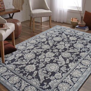 DomTextilu Moderný koberec s krémovým vzorom 69801-245045