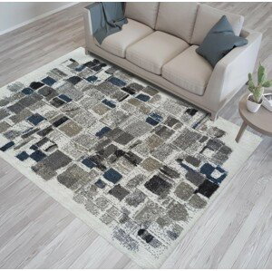 Dizajnový koberec s moderným vzorom