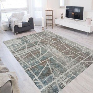 DomTextilu Škandinávsky koberec s geometrickými vzormi 70575-247094