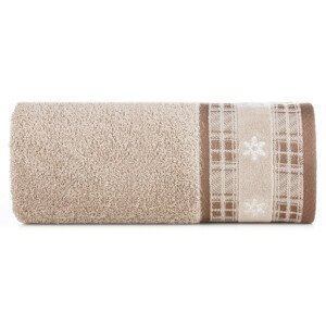 Bavlnený vianočný uterák béžový Šírka: 70 cm | Dĺžka: 140 cm
