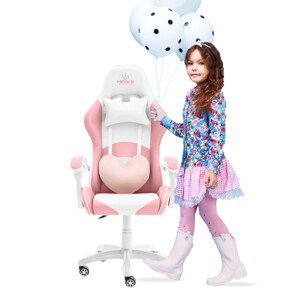 domtextilu.sk Detské herné kreslo v ružovej farbe pre dievča KIDS Pink- White 70704