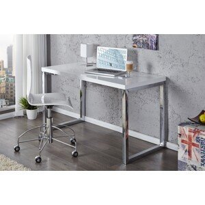 Estila Moderný elegantný pracovný stôl White Desk