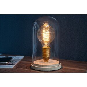 Estila Dizajnová stolná lampa Edison retro