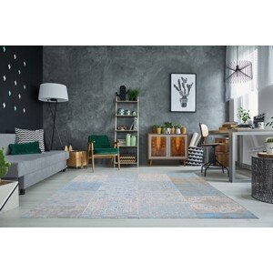 Estila Luxusný vintage koberec Levante II 240x160cm modrošedý