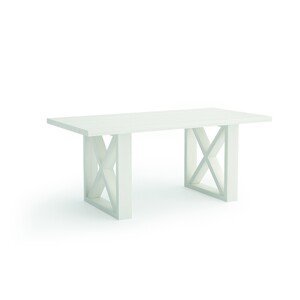 Estila Luxusný moderný jedálenský stôl Cerdena z masívu s prekríženými nohami 180cm