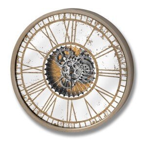 Estila Dizajnové okrúhle nástenné hodiny 60cm