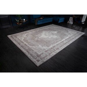 Estila Orientálny luxusný koberec Caubbar I v sivom vintage odtieni 350cm
