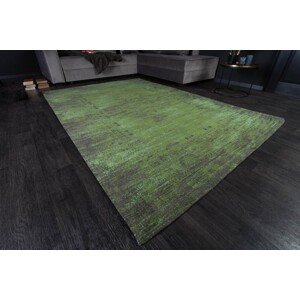 Estila Moderný zelený koberec Andie II s orientálnym vzorom 240cm