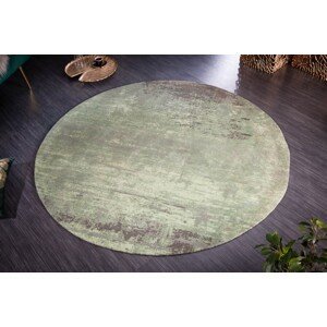 Estila Vintage kruhový koberec Adassil s vypraným efektom 150cm
