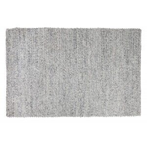 Estila Moderný obdĺžnikový koberec Cordeo v šedom odtieni 240x160cm