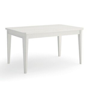 Estila Luxusný obdĺžnikový jedálenský stôl Genova z masívneho dreva rozkladací 142-202cm