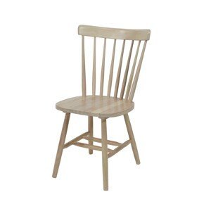 Estila Dizajnová drevená jedálenská stolička Felicita v svetlohnedej farbe 89cm