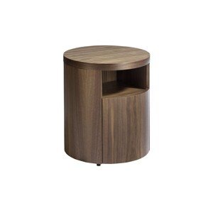 Estila Moderný nočný stolík Vita Naturale z dreva hnedý 48cm