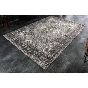 Estila Vintage sivý koberec Ralf vzorovaný obdĺžnikový 230cm