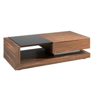 Estila Luxusný moderný konferenčný stolík Vita Naturale obdĺžnikový hnedý 130cm