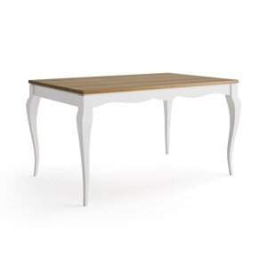Estila Luxusný jedálenský stôl MEDITERRÁNEO 140cm z masívneho dreva