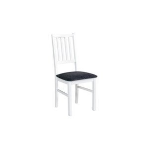 Jídelní židle NILO 7 Bílá Tkanina 24B