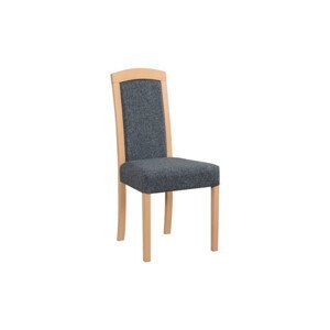 Jedálenská stolička ROMA 7 Biela Tkanina 19B