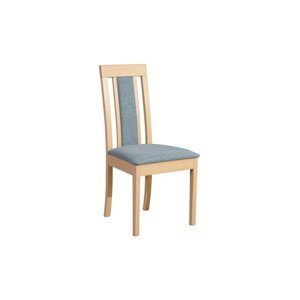Jedálenská stolička ROMA 11 Tkanina 26B Biela