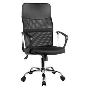Kancelárska stolička OCF-7, čierna.