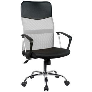 Kancelárska stolička OCF-7, sivá.