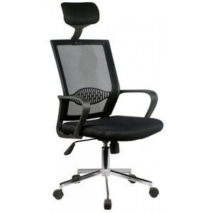 Kancelárska stolička OCF-9, čierna