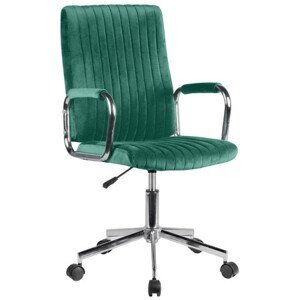Otočná stolička FD-24, zelená