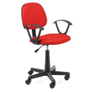 Otočná stolička FD-3, červená