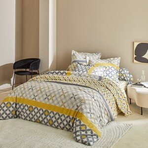 Bavlnená posteľná bielizeň Marlow s geometrickým vzorom, zn. Colombine, bavlna