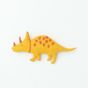 Detský vystužený vankúš "triceratops"