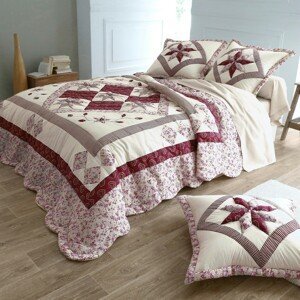 Prikrývka na posteľ patchwork