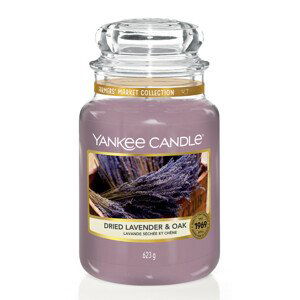 Vonná sviečka Yankee Candle veľká Dried lavender and oak classic