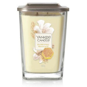 Vonná sviečka Yankee Candle veľká 2 knôty Rice milk and honey