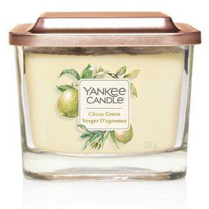 Vonná sviečka Yankee Candle stredná 3 knôty Citrus grove