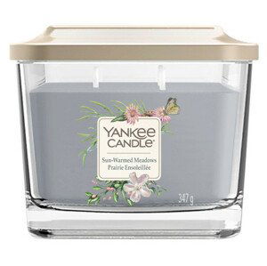 Vonná sviečka Yankee Candle stredná 3 knôty Sun-warmed meadows