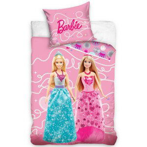 Detské obliečky Barbie dve princezny