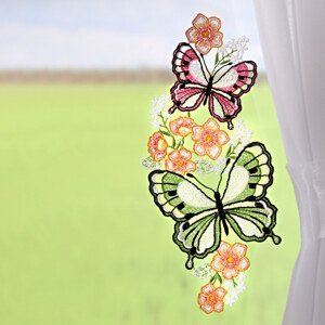 Textilná dekorácia "Motýle"