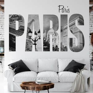 Nálepka na stenu - Paris
