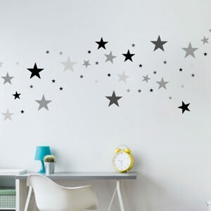 Nálepky na stenu- 100 hviezd