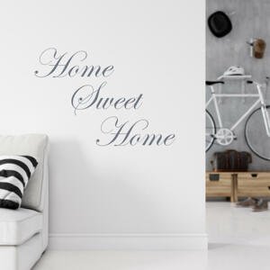 Samolepka na stenu - Home sweet home