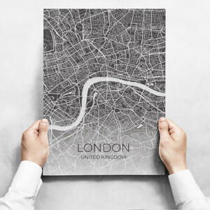 Obrazy na stenu - Map Of London